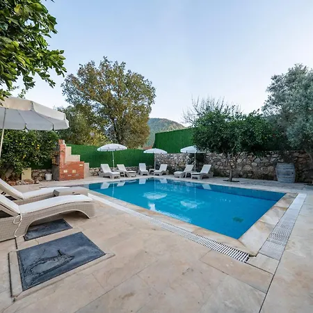 Vila 4 Bdr With Swimming Pool In Kayakoy Fethiye